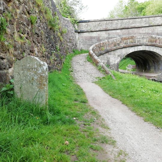 Macclesfield Canal Milestone, South of Bridge Number 43
