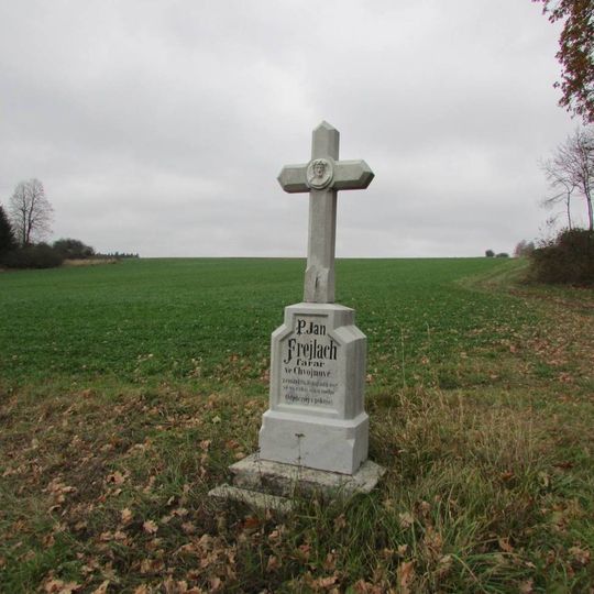 Kříž mezi Chvojnovem a Plevnicí