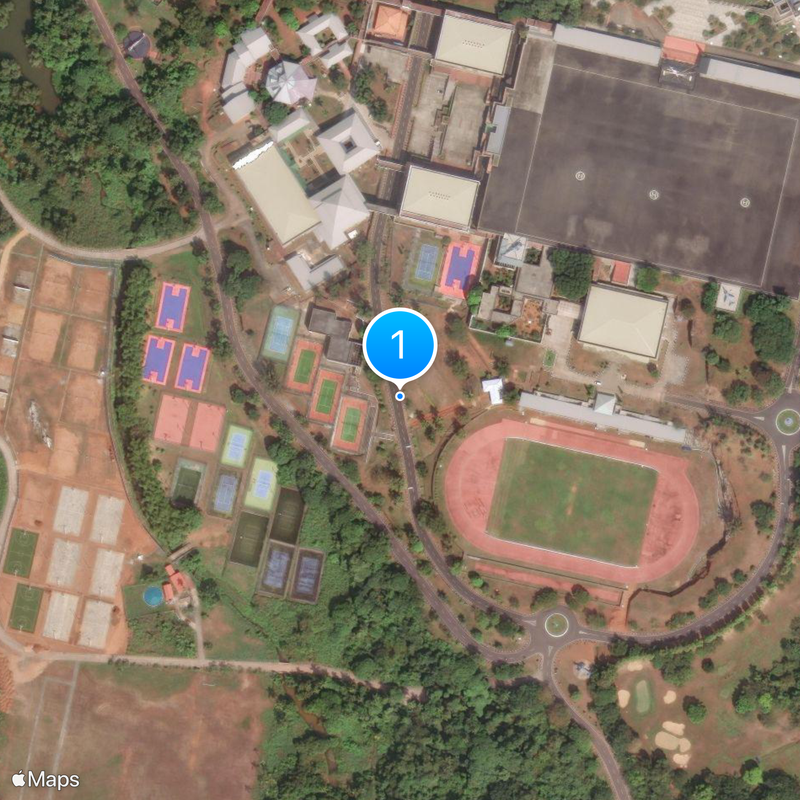 Indian Naval Academy Map