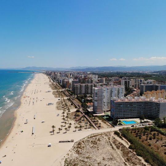 Playa Nort de Gandía