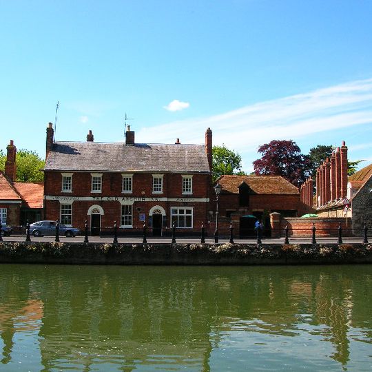 Wall To The Old Anchor Inn