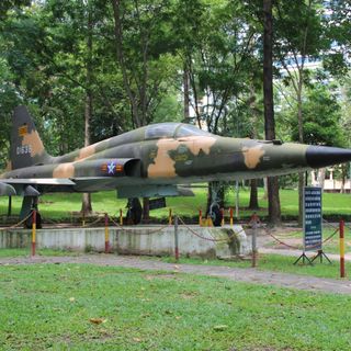 F5E Fighter Aircraft Monument
