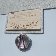 Pamětní deska Josefa Praise a Josefa Krédla