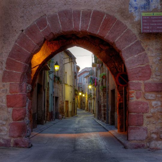 Torres de l'antiga muralla d'Alcover