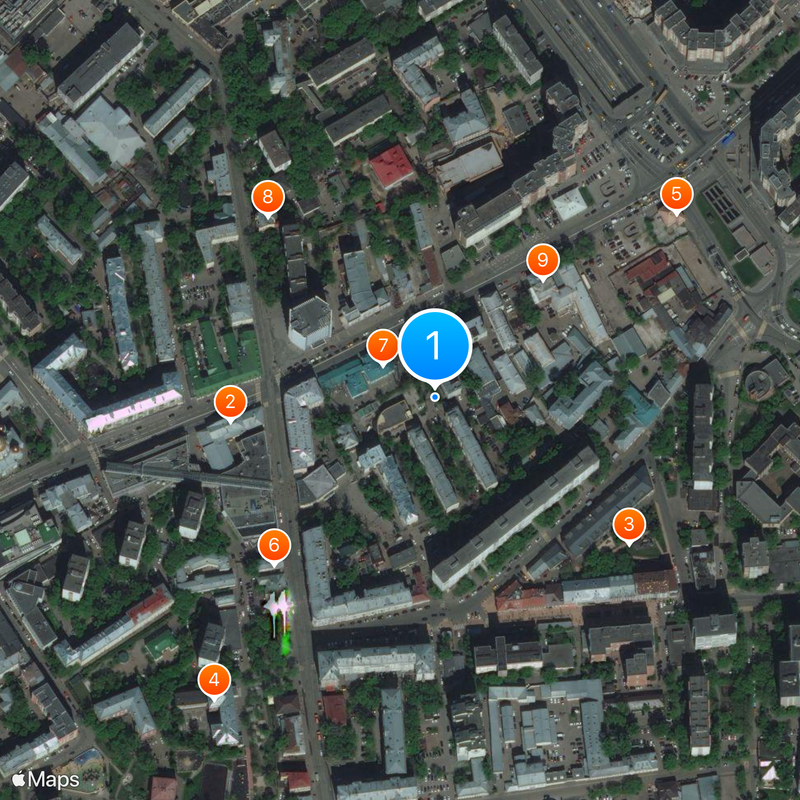 Baumanskaya Map