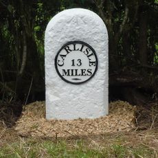 Milestone North East Of Tilekiln Wood At Ngr 421 746