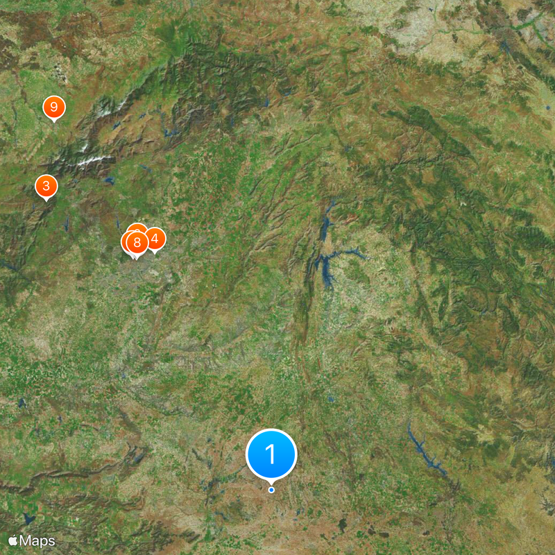 Kastylia-La Mancha Mapa