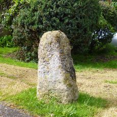 Milestone, Broadway Road, Bengeworth, by No. 58