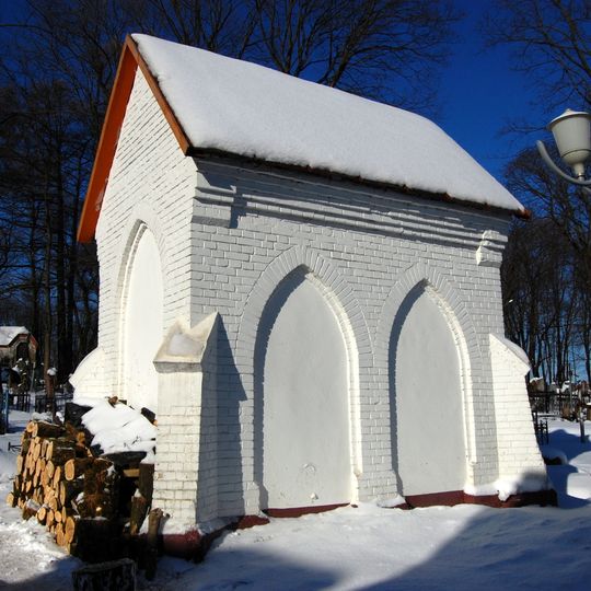Vitkievič tomb chapel at Kaĺvaryjskija Cemetery