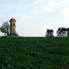 Column shrine between the Litovel cemetery and the highway