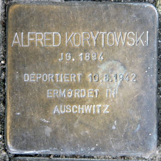 Stolperstein für Alfred Korytowski