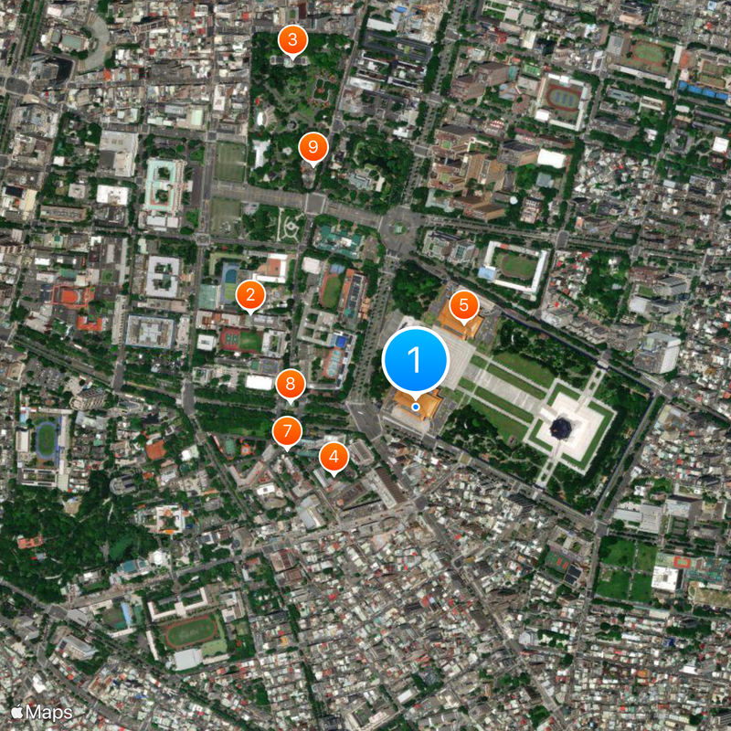 Théâtre national et Salle de concert nationale Carte