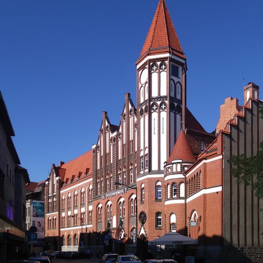 Main post office in Gliwice