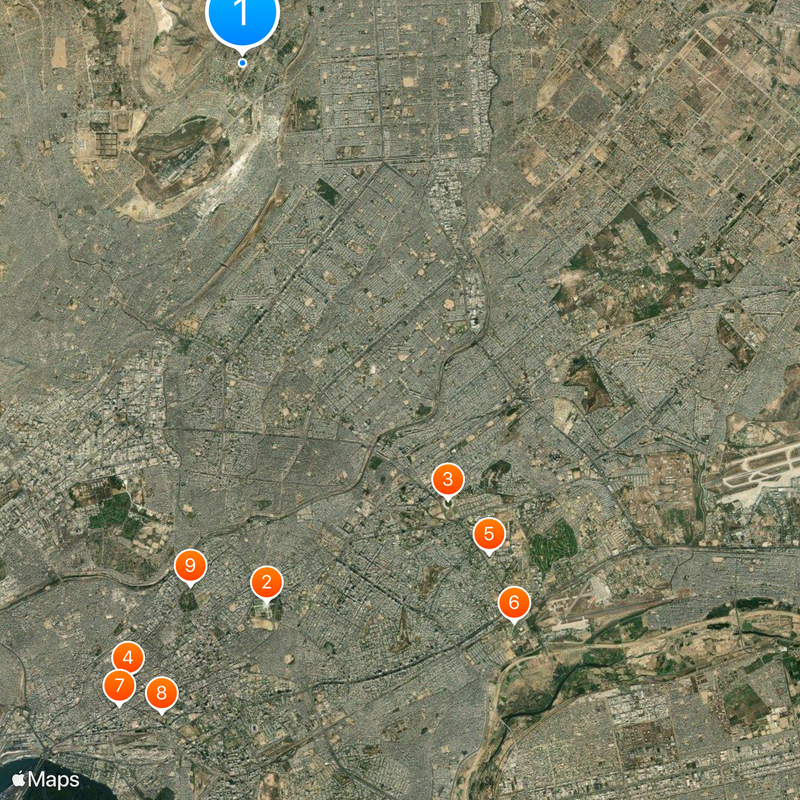 Institute of Chartered Accountants of Pakistan Map