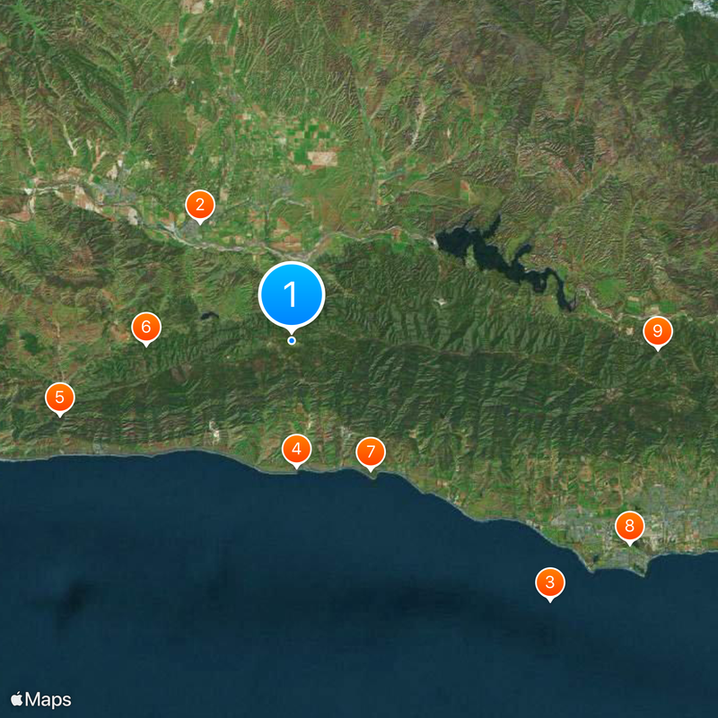 Rancho del Cielo Carte