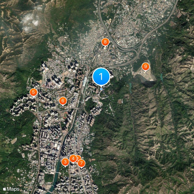 Lingnan University Map