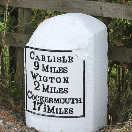 Milestone North East Of Micklethwaite