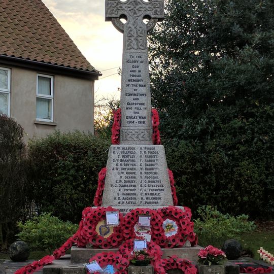 Edwinstowe and Clipstone War Memorial