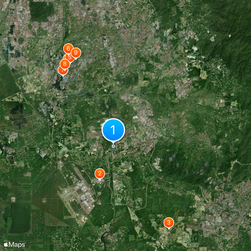 INTI International University Map