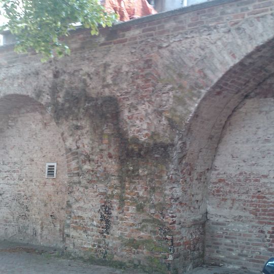 Deel middeleeuwse stadsmuur