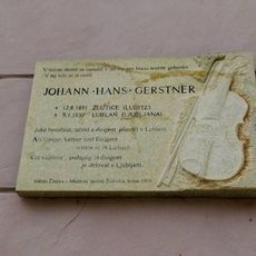 Pamětní deska Johanna Hanse Gerstnera ve Žluticích