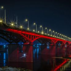Nikolayevsky bridge, Krasnoyarsk