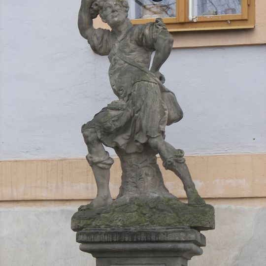 Statue of David in Kuks
