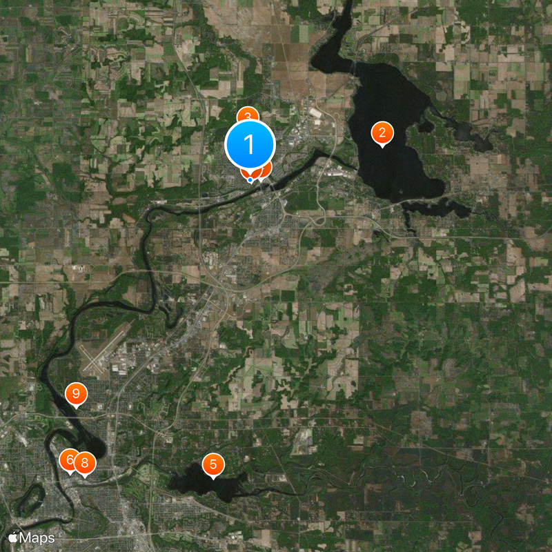 Chippewa Falls Carte