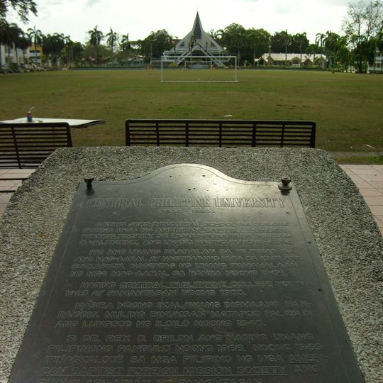 Central Philippine University historical marker