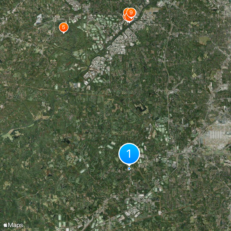 South Fulton Map