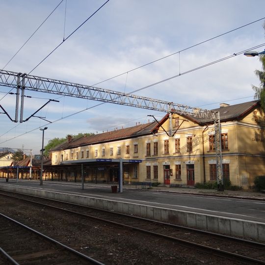 Budynek w zespole dworca kolejowego w Zakopanem