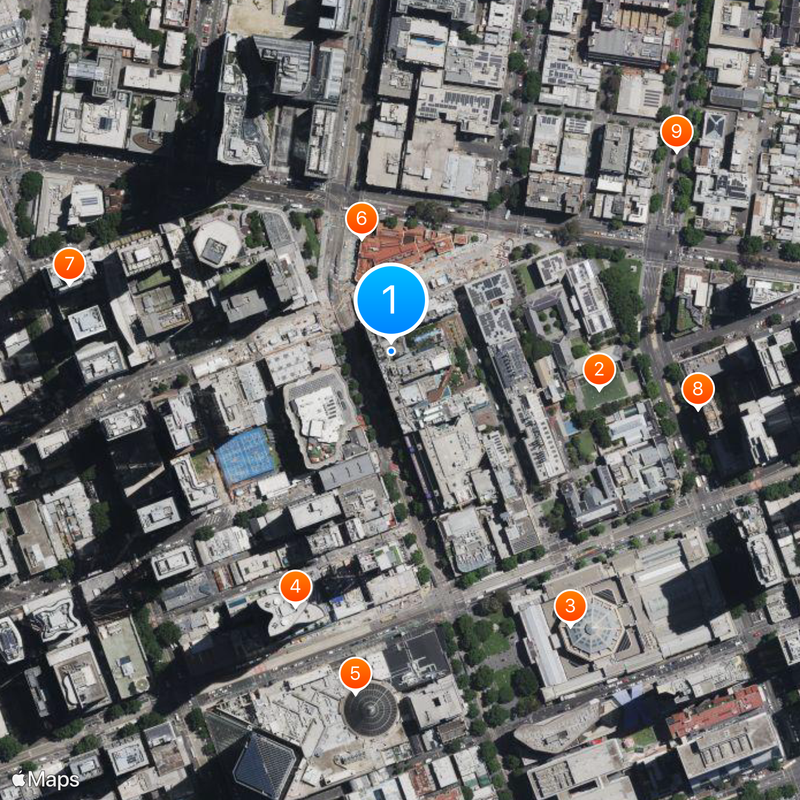 RMIT University Map