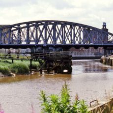 River Hull Railway Bridge And Operating Cabin