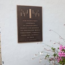 Gedenktafel Hexenverfolgung