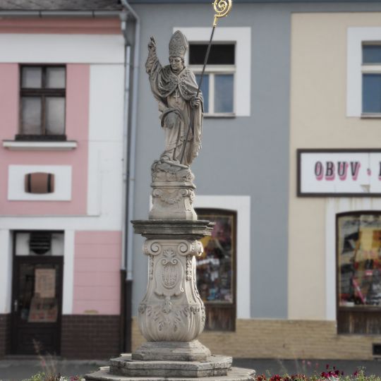 Statue of Saint Kilian in Přeštice