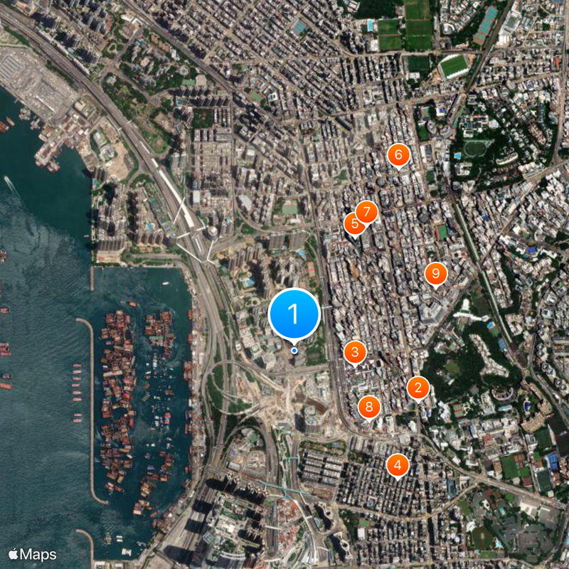 Hong Kong Community College Map