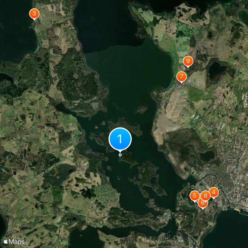 Kisajno Map