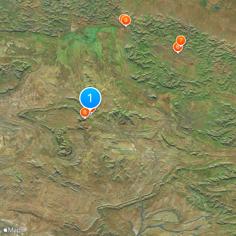 Tom Price Map