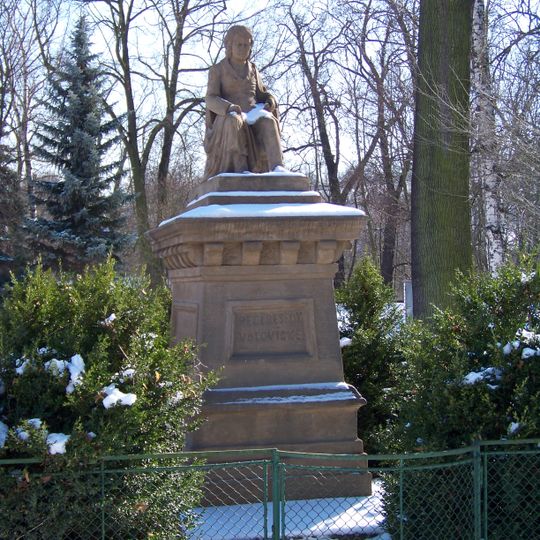 Statue of Josef Jungmann in Olovnice