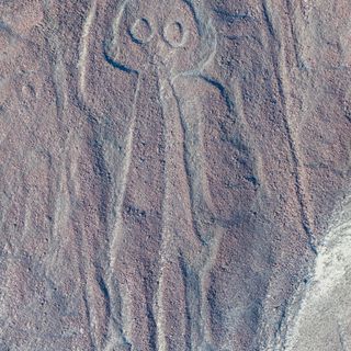 Géoglyphe Homme-chouette de Nazca