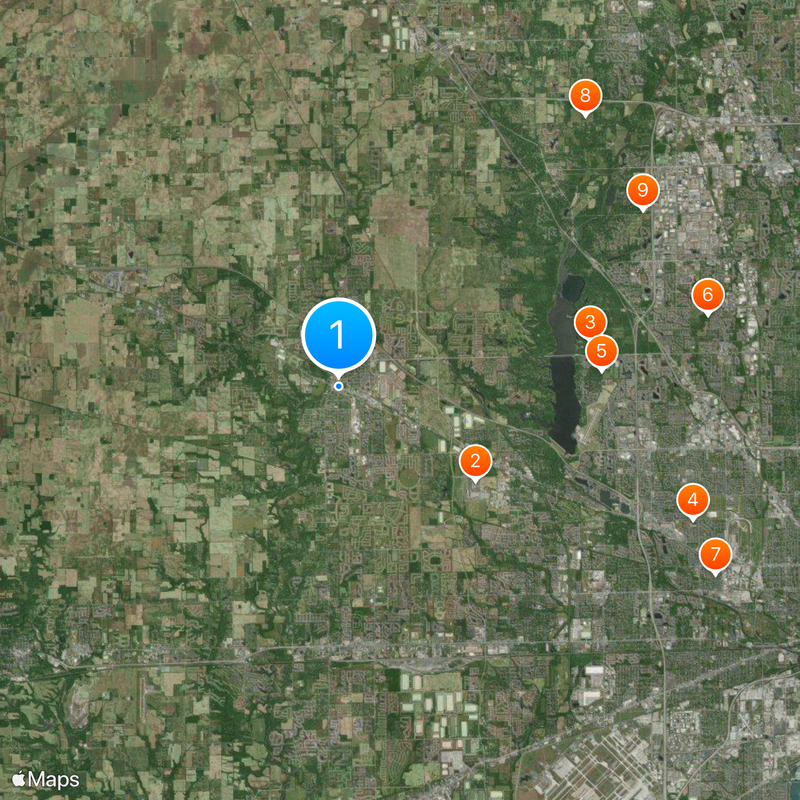 Brownsburg Map