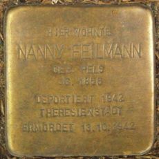 Stolperstein dedicated to Nanny Feilmann