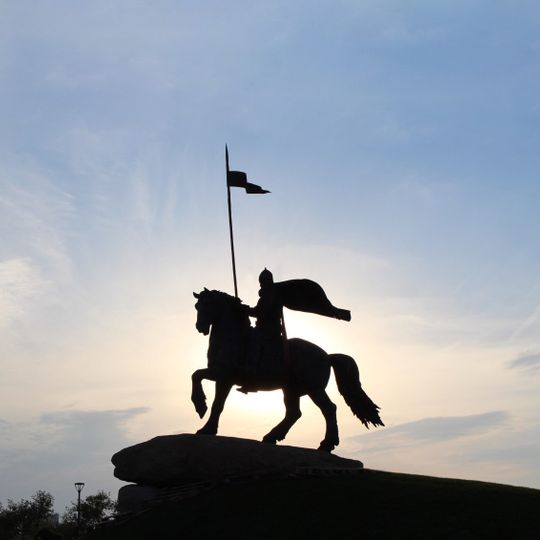 Monument to Ilya Muromets in Kyiv