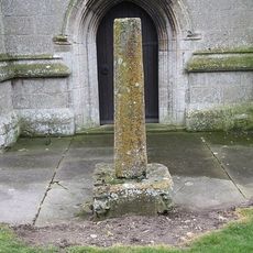 Churchyard cross, St Peter's churchyard