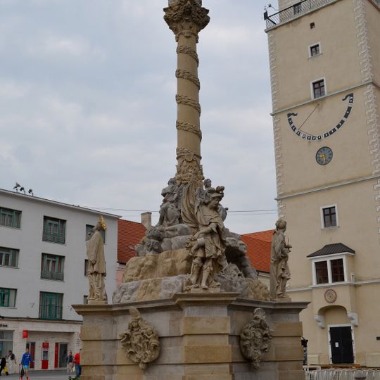 The Holy Trinity Column in Trnava