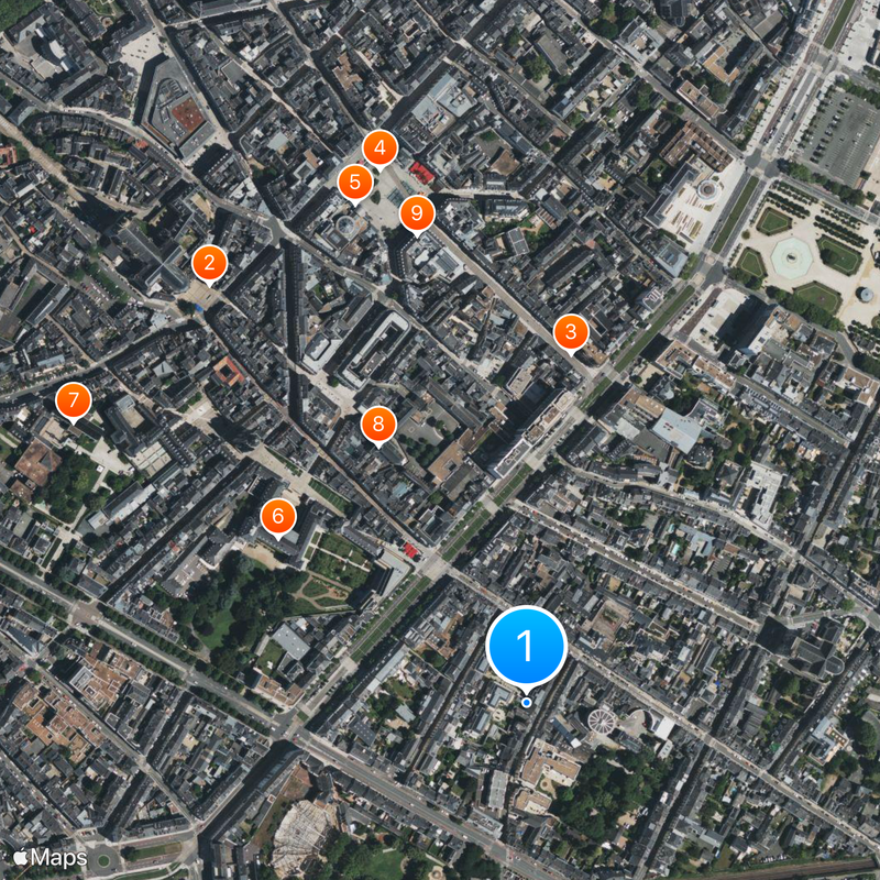 Anjou Map