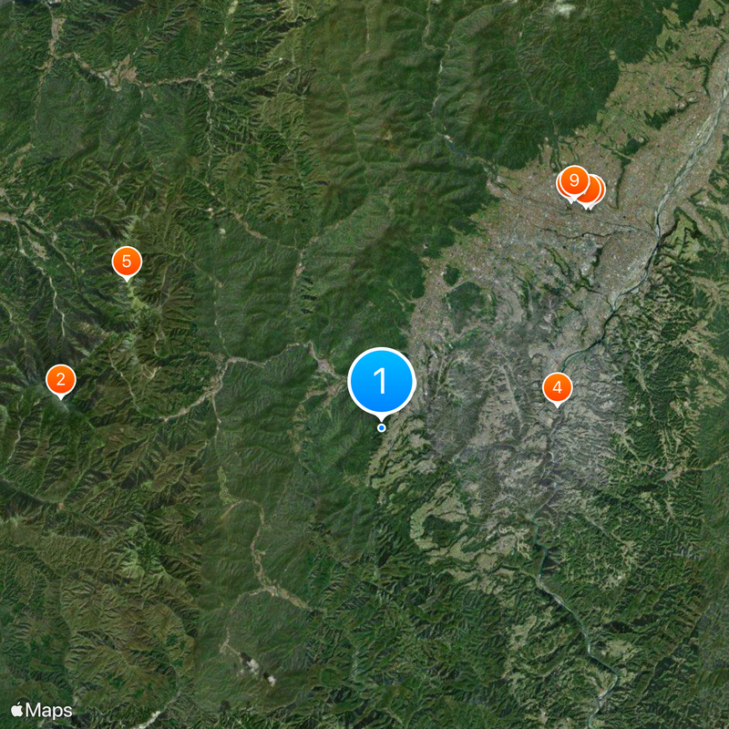 Shimoina district Map
