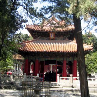 Tempel en begraafplaats van Confucius en het Kong familieverblijf in Qufu