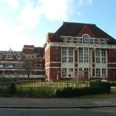 The Spirella Building, Associated Fountain, Lamp Standards And Steps