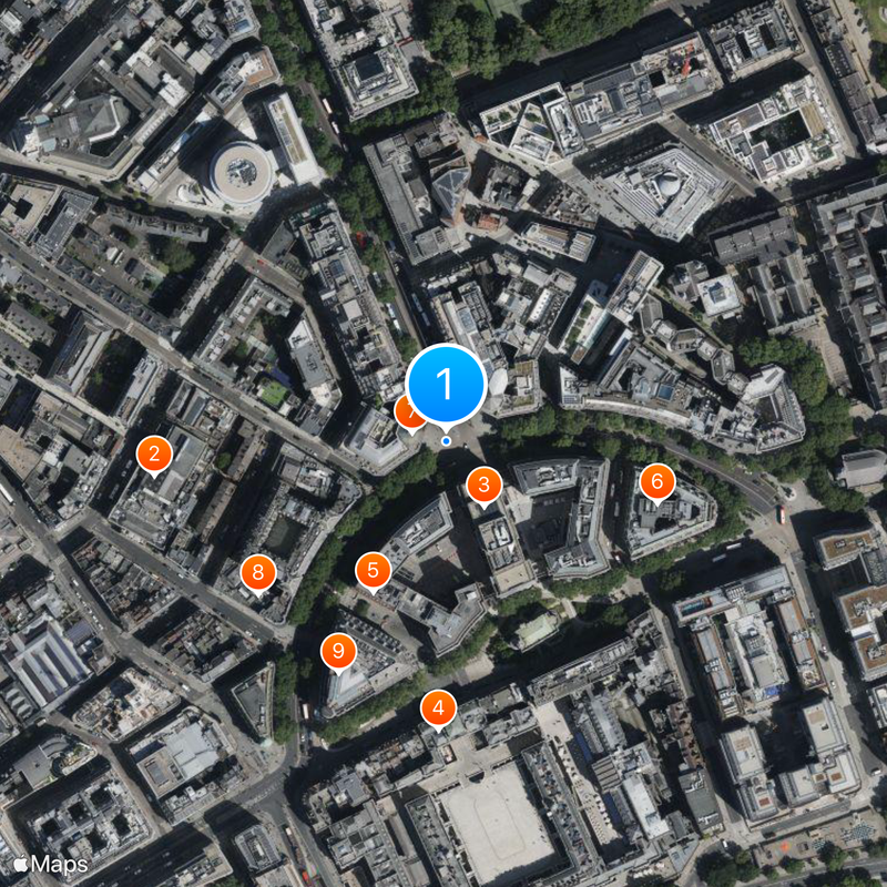 Aldwych Map